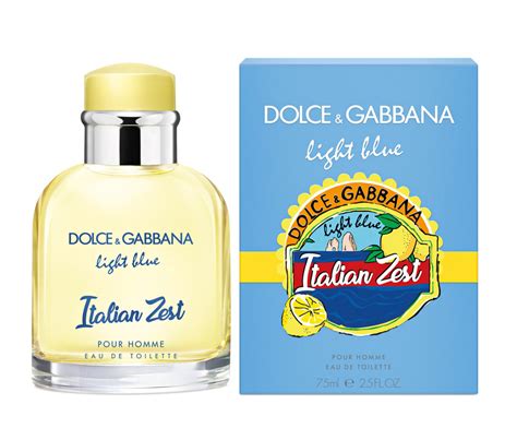 dolce gabbana italian zest pour homme|d&g light blue italian zest.